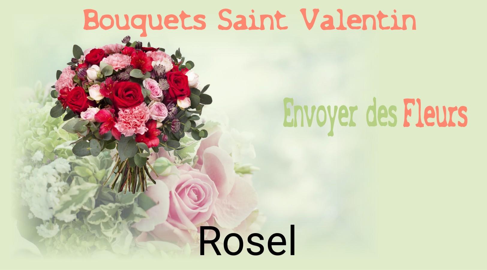 Roses de Saint-Valentin livrées à Rosel